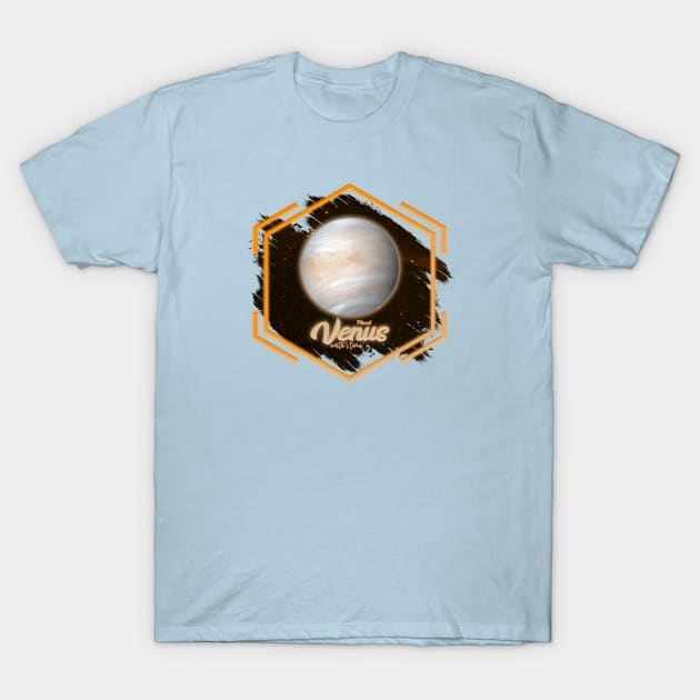 Planet Venus: Earth’s twin T-Shirt by Da Vinci Feather